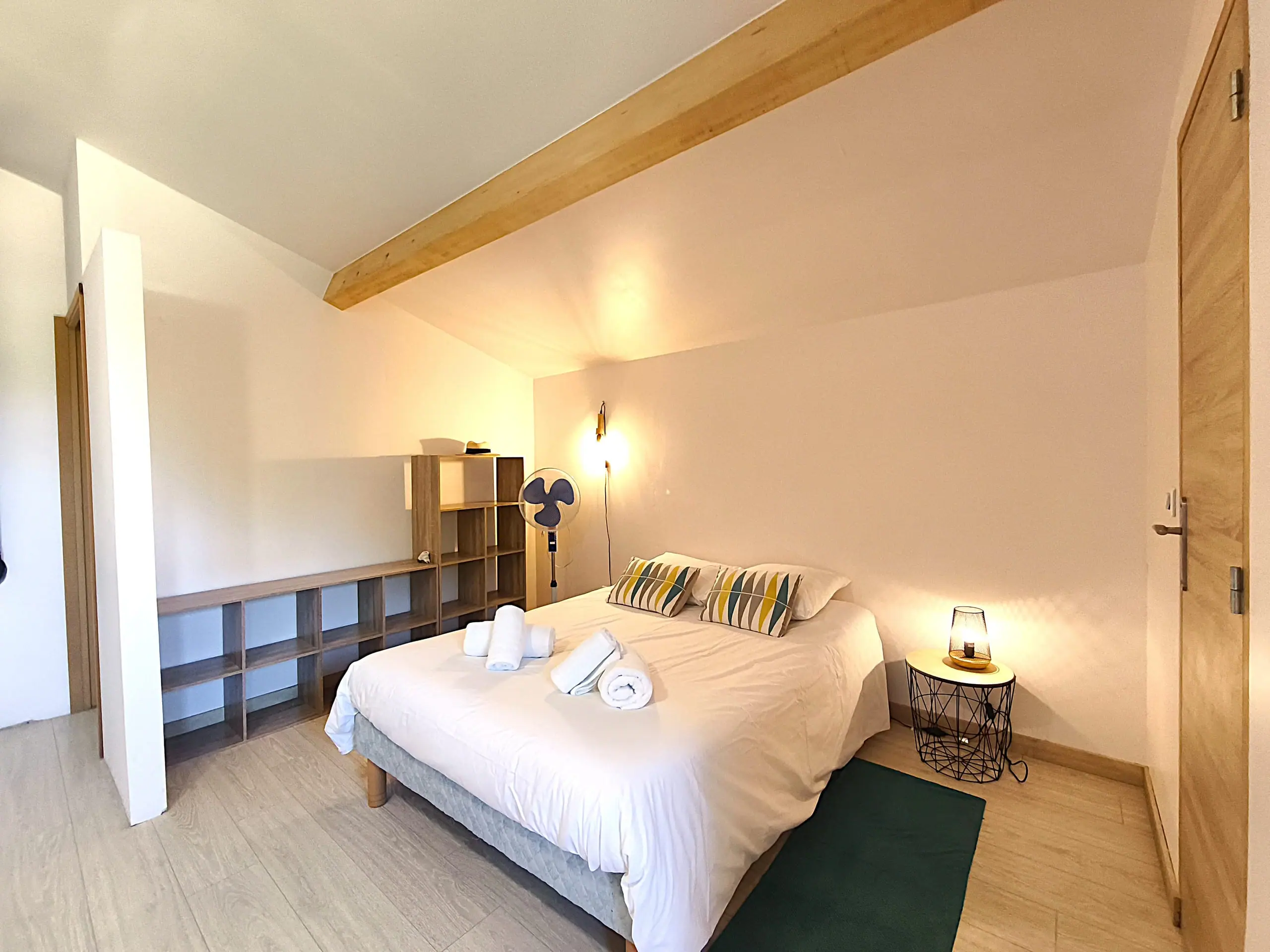 Le lit double de la suite 2
