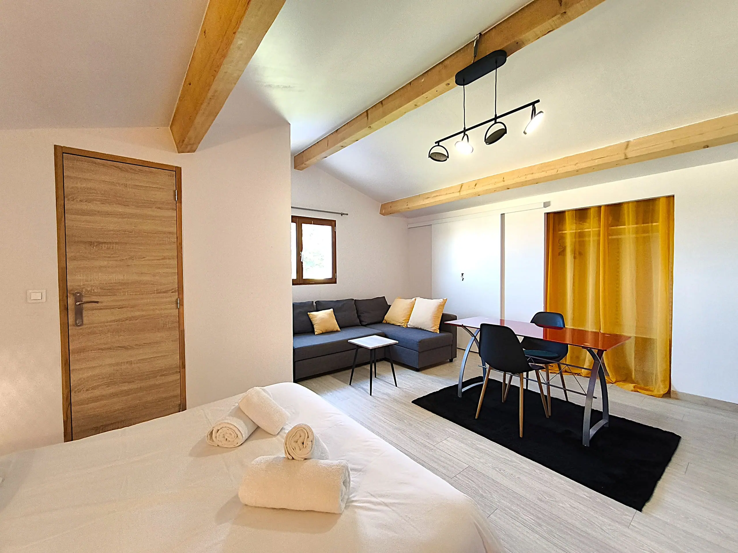 Le coin salon de la suite 2